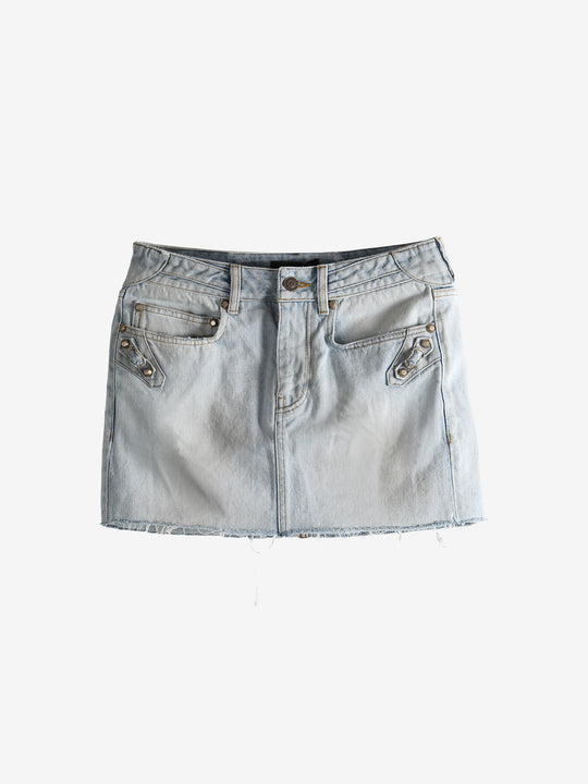 Grey skirt, front view