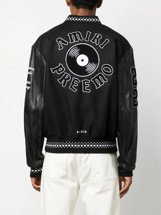 Black jacket, full body view