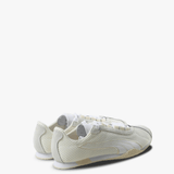 White sneaker, back view