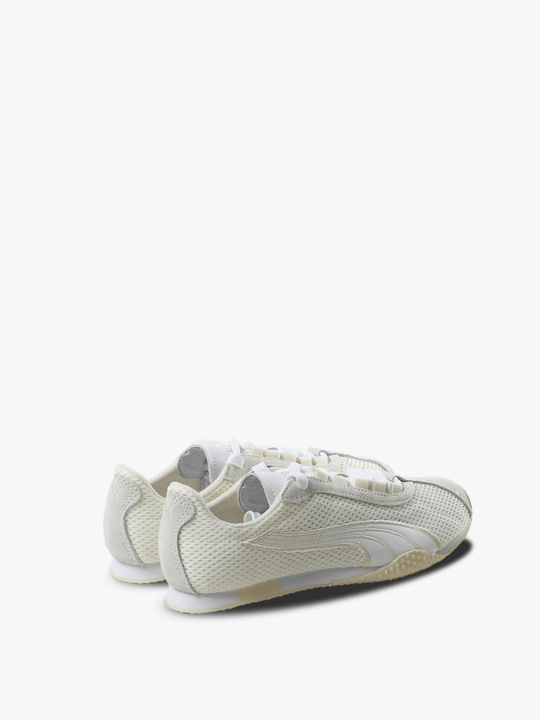 White sneaker, back view