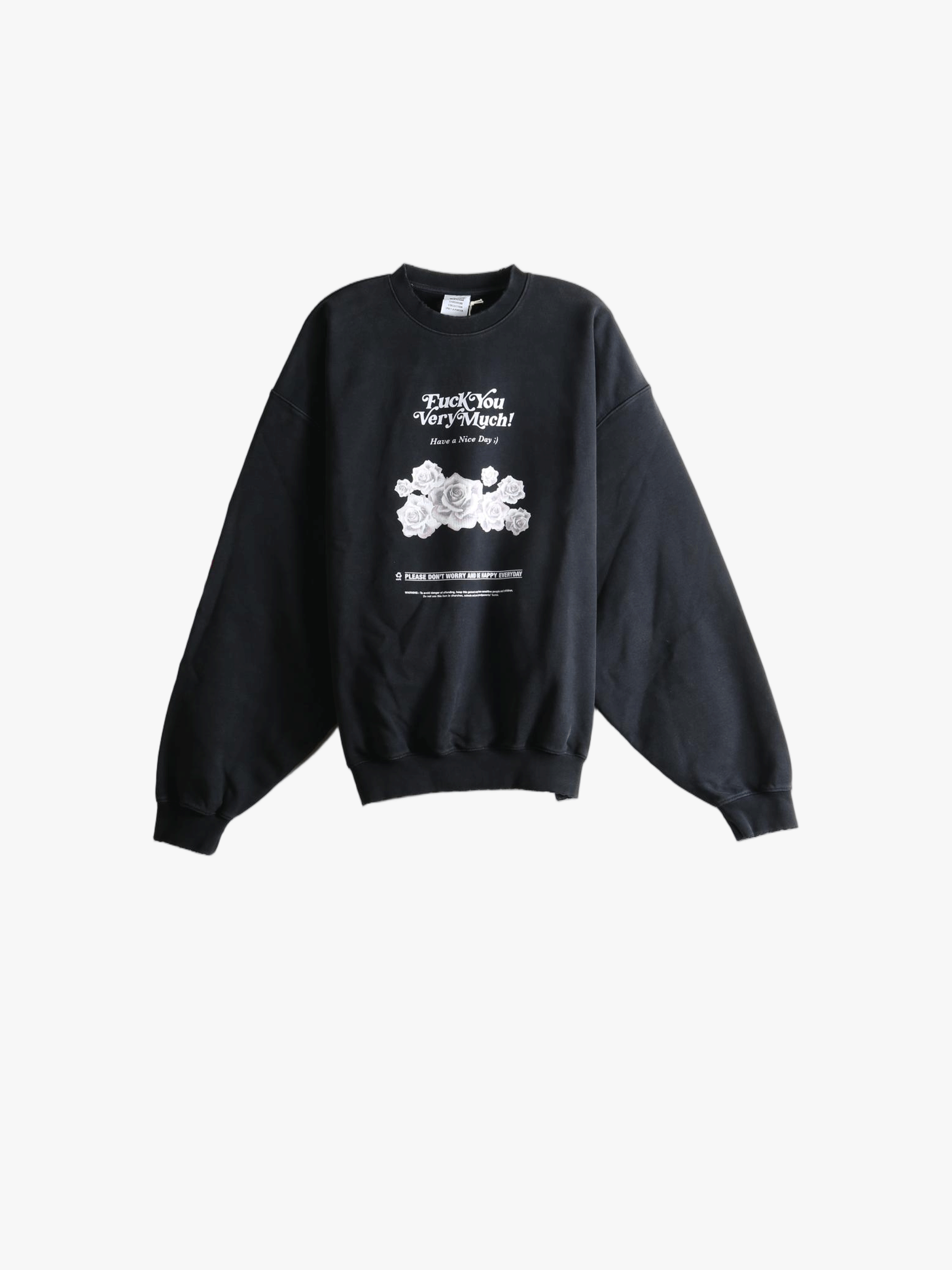 Black hoodie, front view