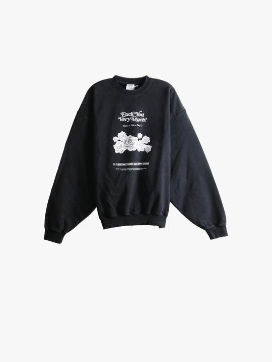 Black hoodie, front view