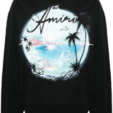Black t-shirt, front view
