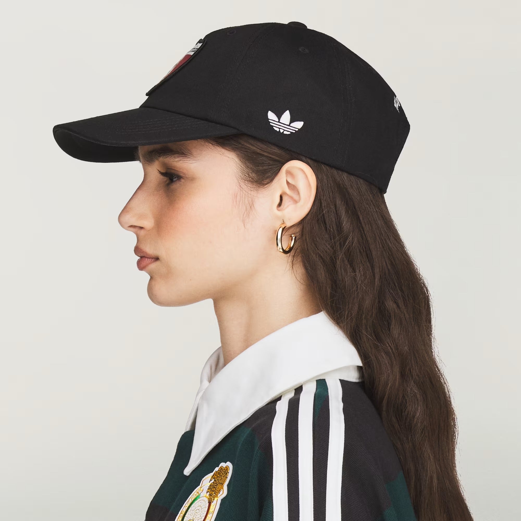 Black hat, side view