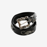 Black belt, front view