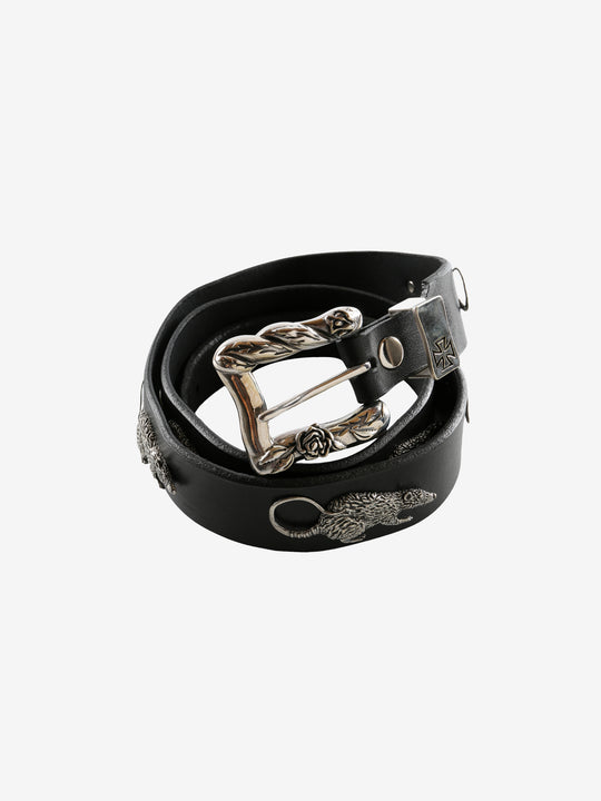 Black belt, front view