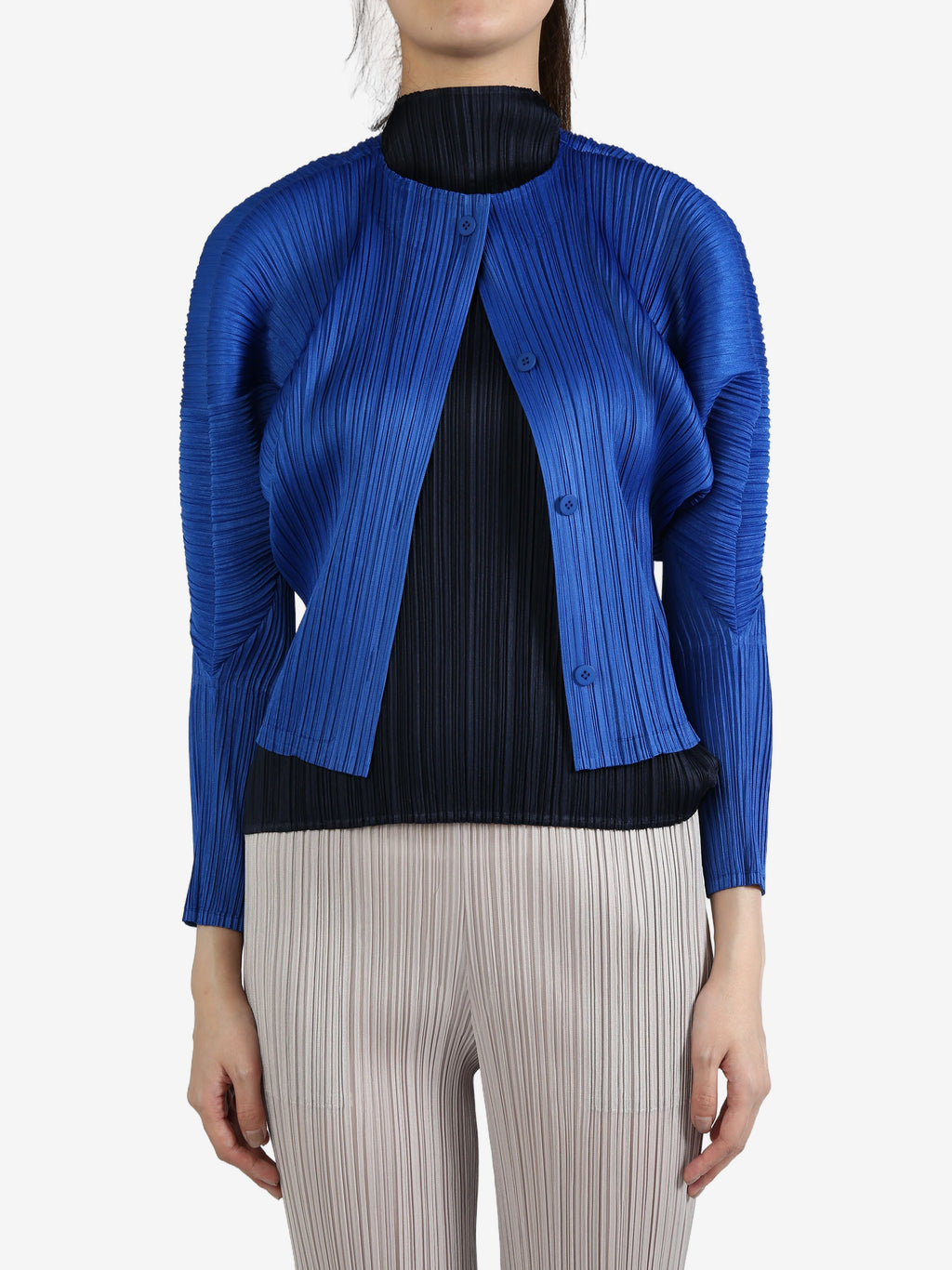 PLEATS PLEASE ISSEY MIYAKE - Women Monthly Colors : October Cardigan