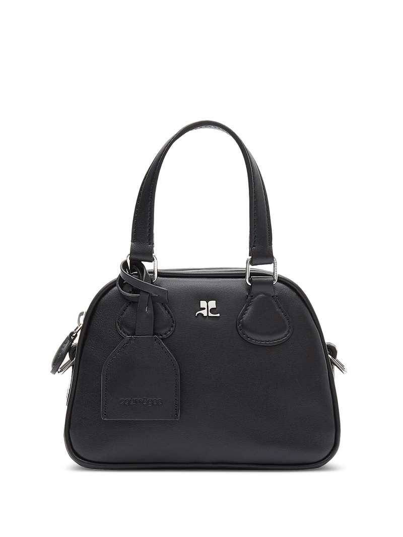 COURRÈGES - Women AC Stud Leather Mini Bowling Bag