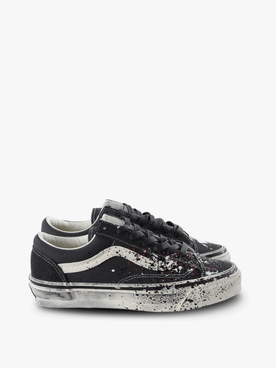 Black shoes, side view