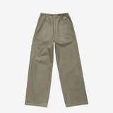 Green jeans, front view