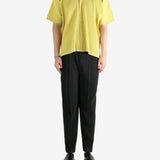 Yellow shirt, full body view