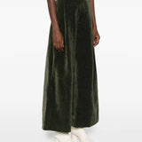 Green pant worn by a person, showing the pant’s fit