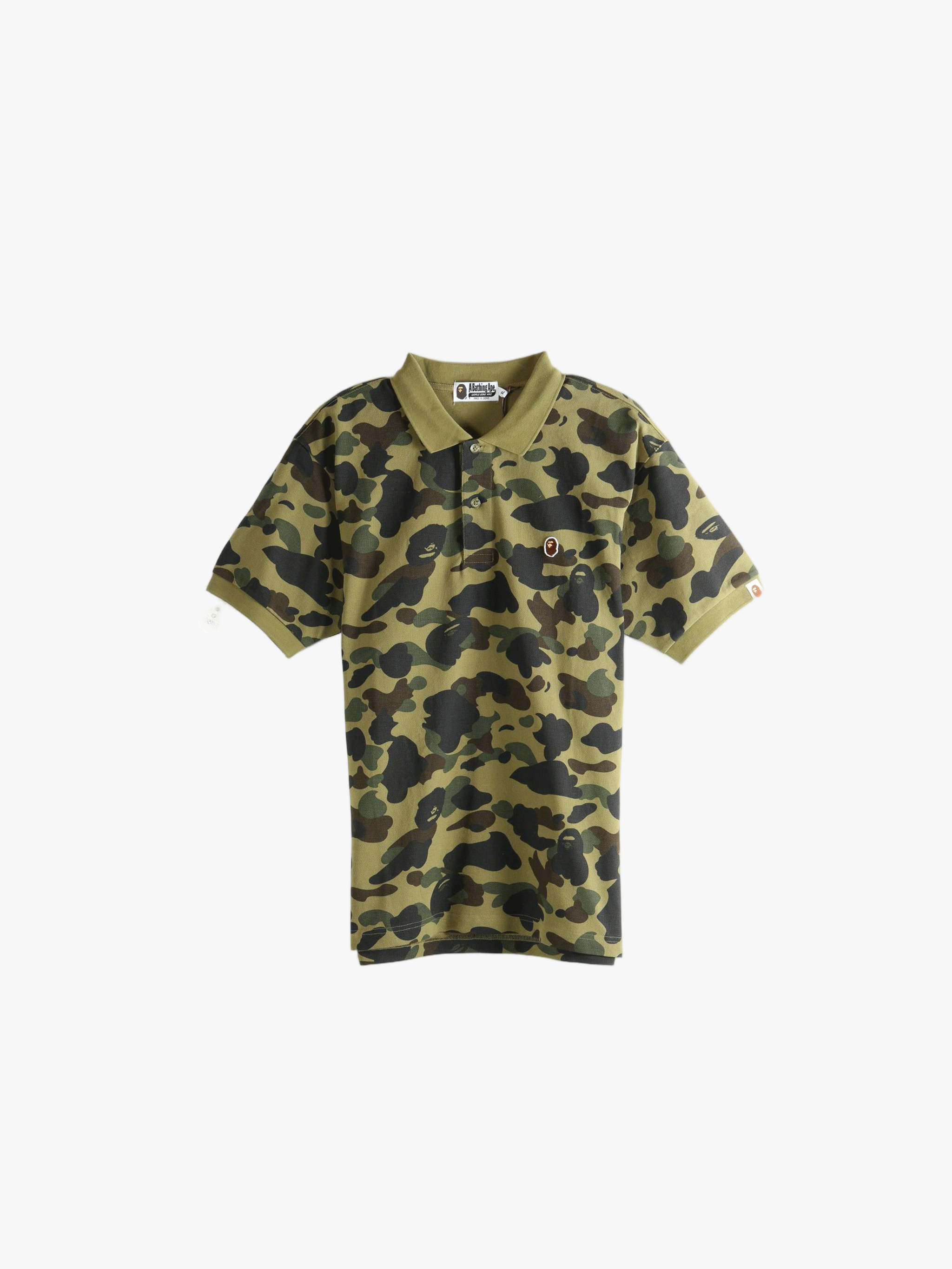 Green shirt ,front view
