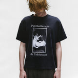 Black shirts worn by a person, showing the shirts fit