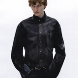 Black jacket, front view