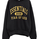 Black hoodie,front view