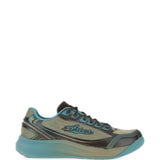 Green shoes, front view