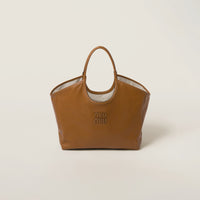 MIU MIU - Women Ivy Leather Shopping Bag