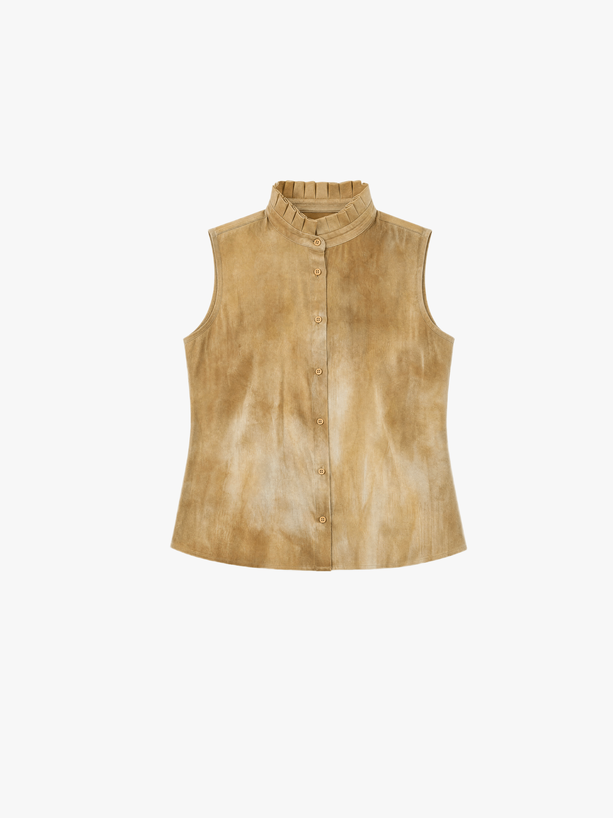 Tan top, front view