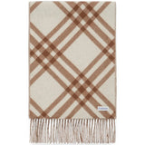 Brown scarf, front view