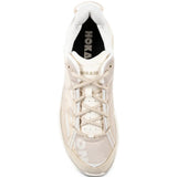 Tan shoes, front view