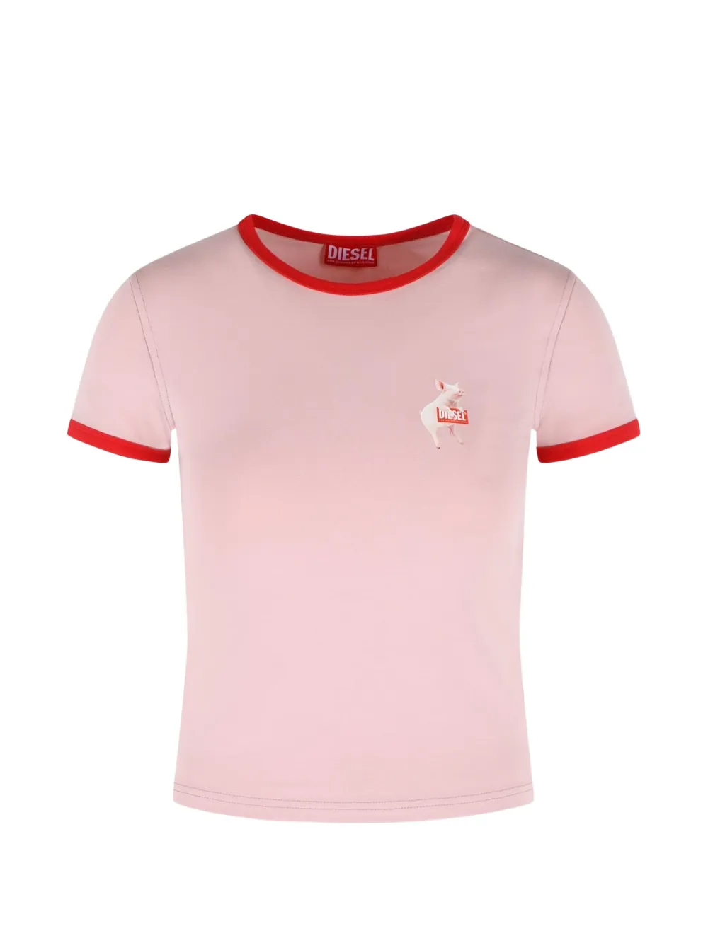 pink t-shirts,front view