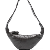 grey bag, front view