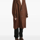 Brown jacket, full body view