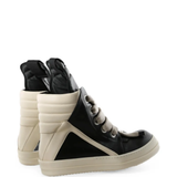 Black shoes, side view