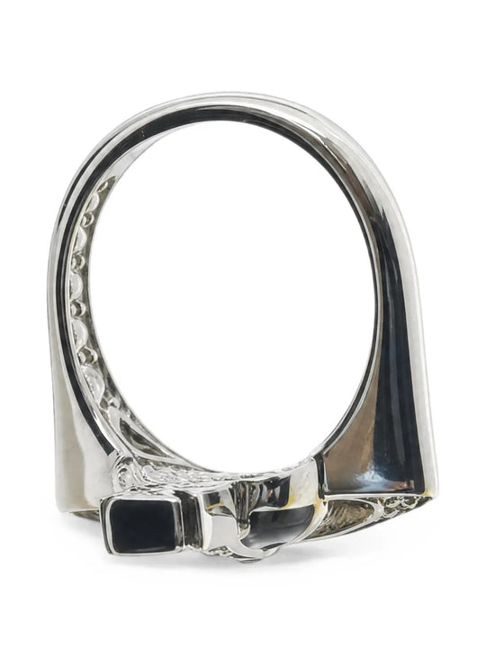 Black jewelry, front view