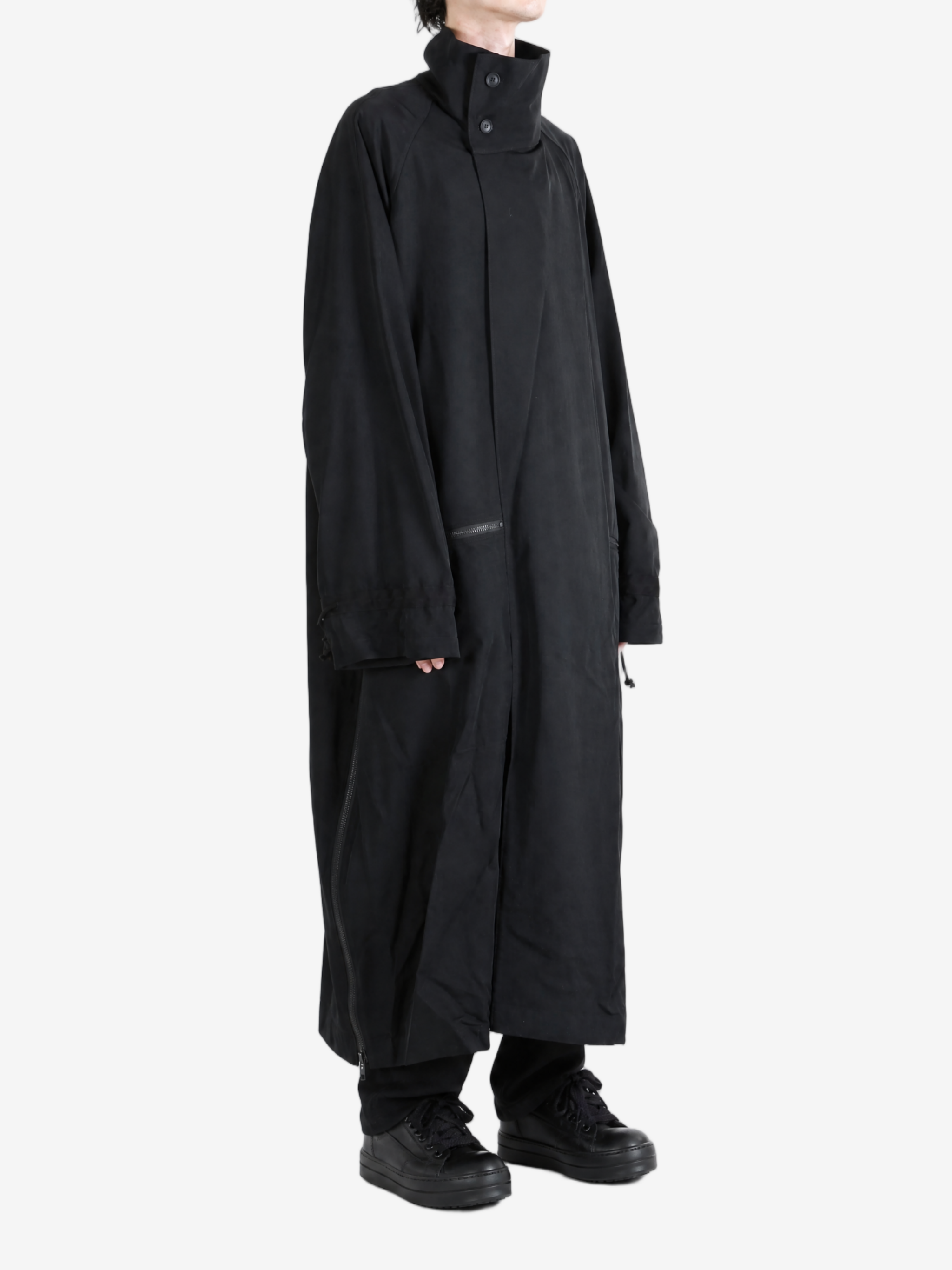 Black jacket, full body view