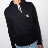 MAISON KITSUNE - Men Chillax Fox Patch Classic Hoodie