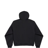 Black hoodie,back view