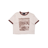 White t-shirt, front view