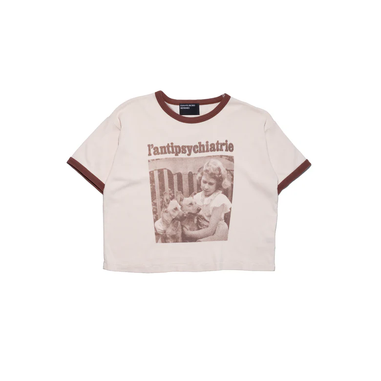 White t-shirt, front view