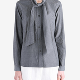 MARGARET HOWELL - Women Front Tie Shirt