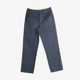 Navy pants, front view