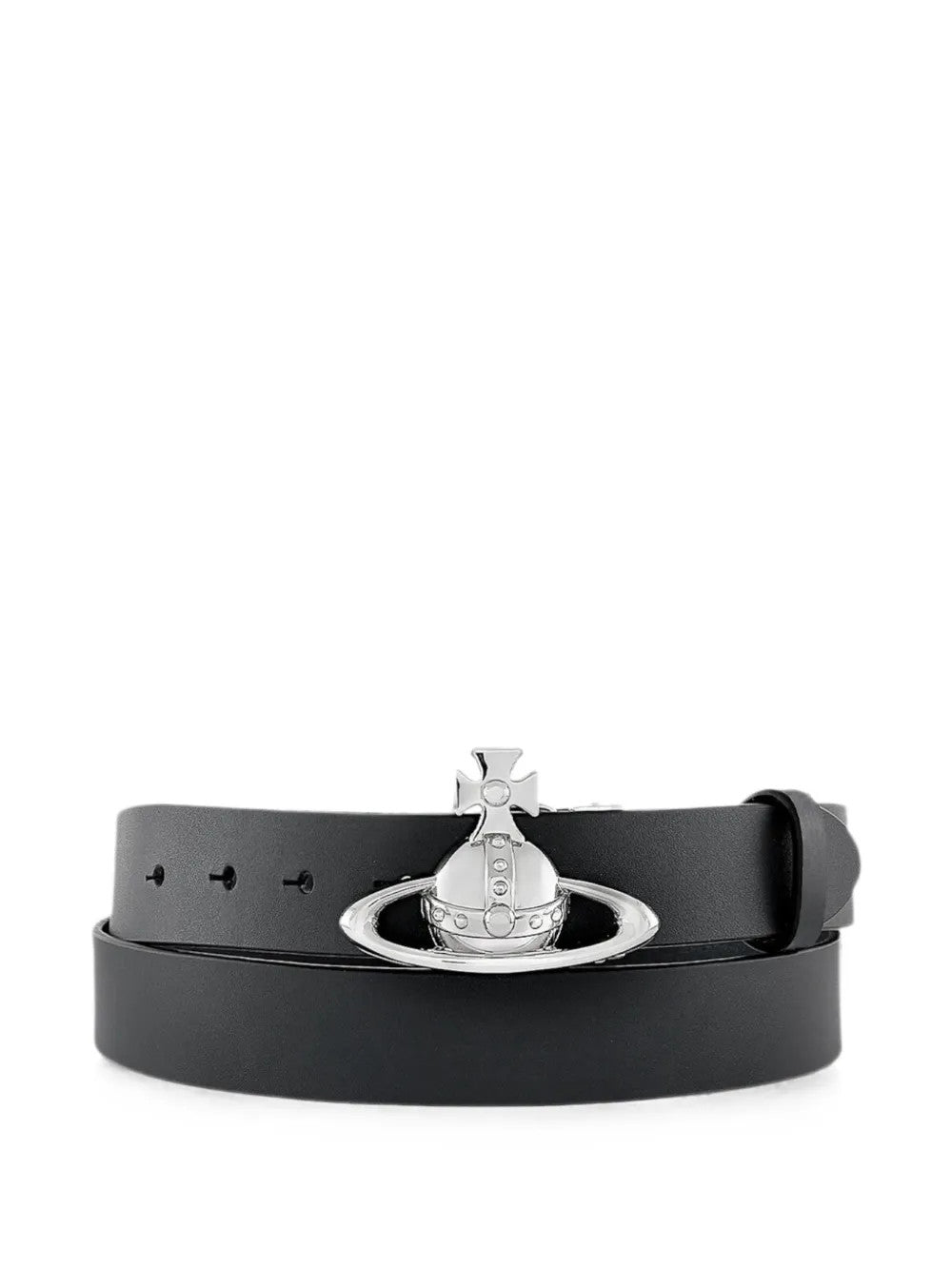 Black accessories, front view
