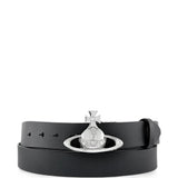 Black accessories, front view