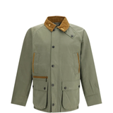Green jacket, front view