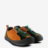 Brown sneakers, side view