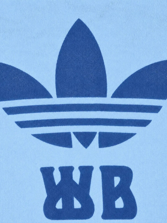 Blue t-shirt, front view