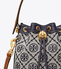 TORY BURCH - Women Mini T Monogram Bucket Bag