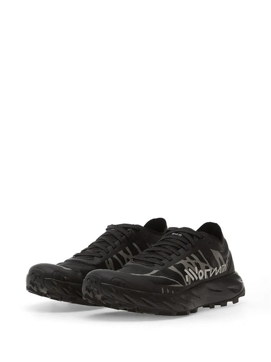 Black shoes, front view