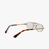 Tan eyewear, front view