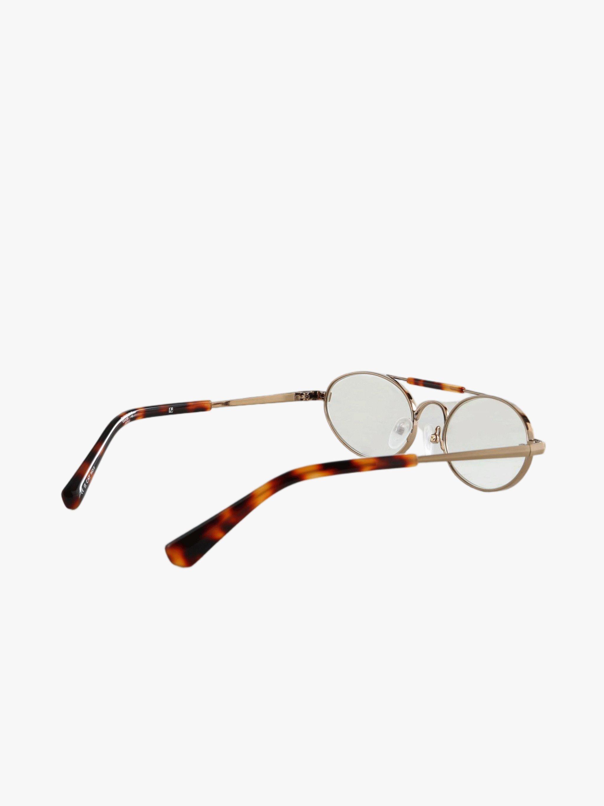 Tan eyewear, front view