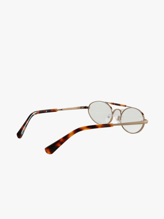 Tan eyewear, front view