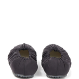 black sneakers ,back view