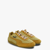 Yellow sneakers, side view