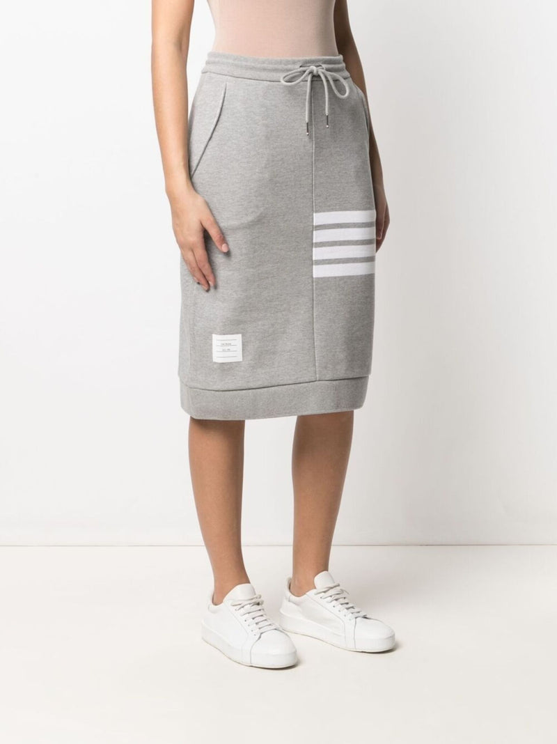 THOM BROWNE - Women 4 Bar Classic Sack Skirt